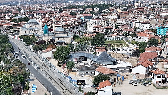 Mevlevi Dergahı İnşaatını İnceleyen Başkan Altay: “Büyük Bir Dönüşümü Türkiye'ye Örnek Şekilde Yürütüyoruz