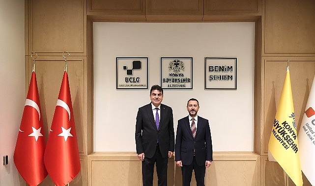 Milli Savunma Bakan Yardımcısı Heybet, Konya Büyükşehir'i Ziyaret Etti 