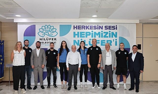Nilüfer Belediyesporlu milli sporculara Başkan Şadi Özdemir'den tebrik