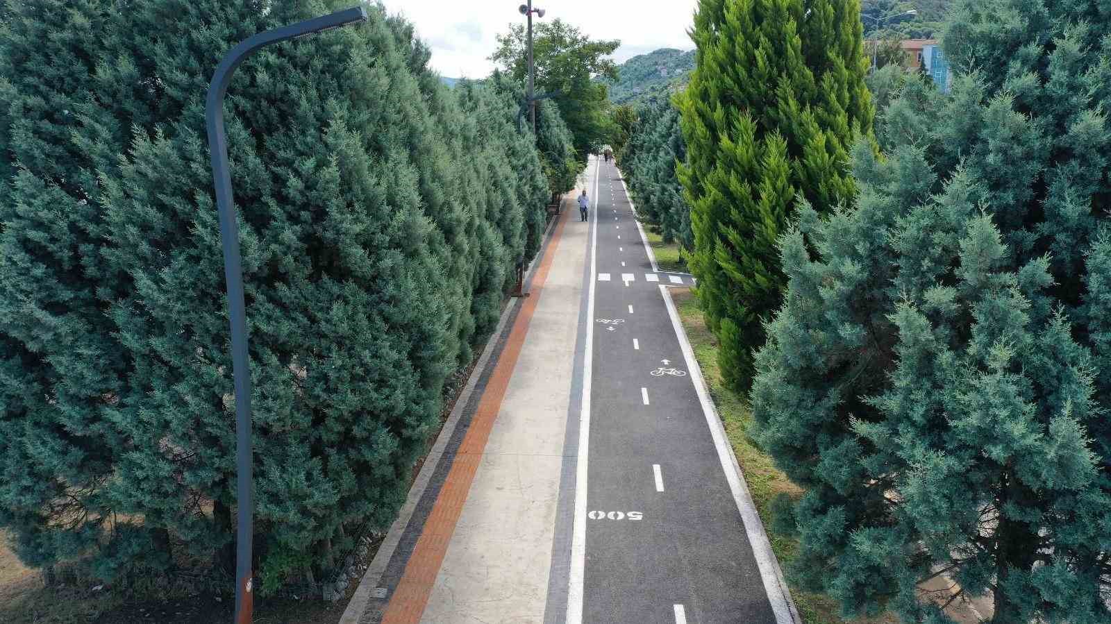 Ordu’da bisiklet yollarının uzunluğu 16 kilometreyi aştı
