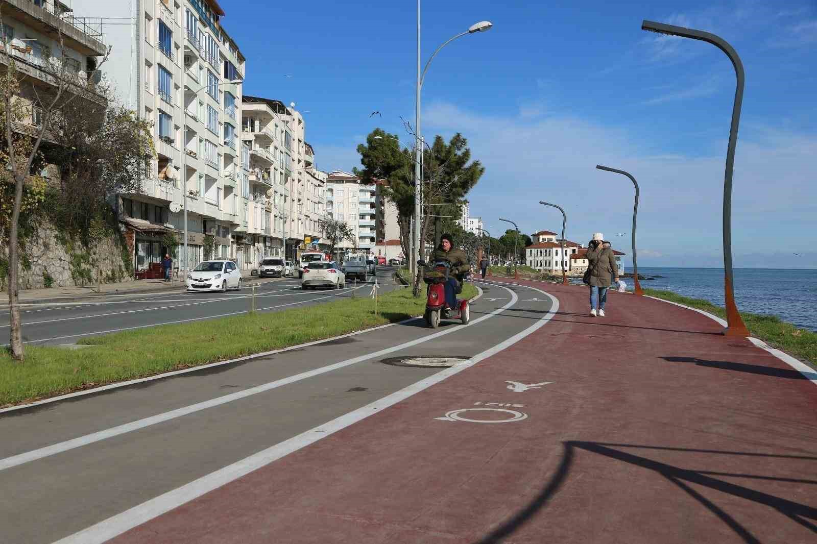 Ordu’da bisiklet yollarının uzunluğu 16 kilometreyi aştı