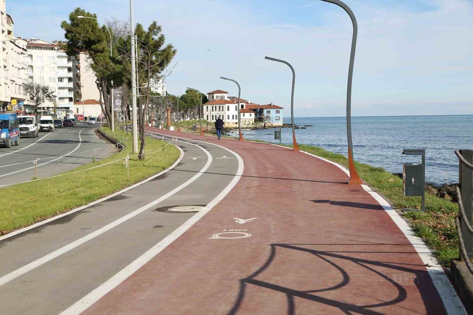 Ordu’da bisiklet yollarının uzunluğu 16 kilometreyi aştı