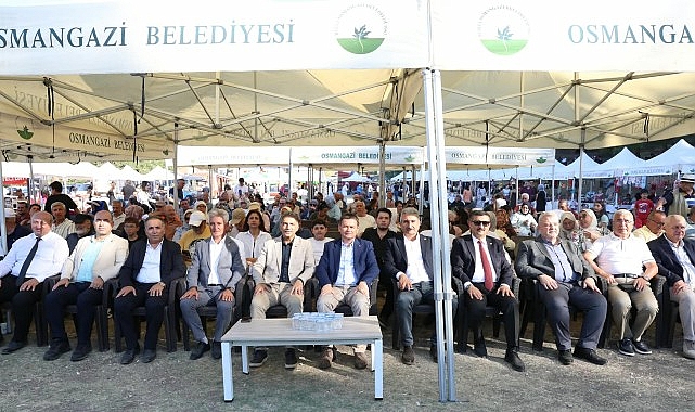 Osmangazi'nin Siyah İnciri Festivalle Buluştu