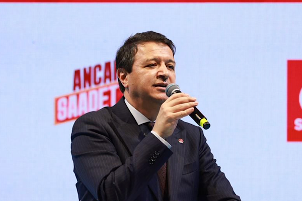 Saadet Partisi Genel Başkanı Arıkan, 9. Olağan İlçe Kongresi’nde konuştu