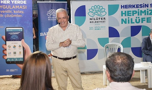 “Şadi Başkan'la Akşam Çayı" buluşması Fethiye Mahallesi'nde düzenlendi