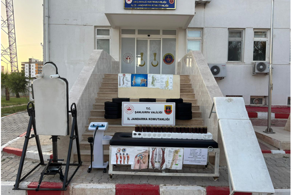 Şanlıurfa’da ruhsatsız tedavi faaliyetine operasyon Şanlıurfa’da ruhsatsız tedavi faaliyetine operasyon