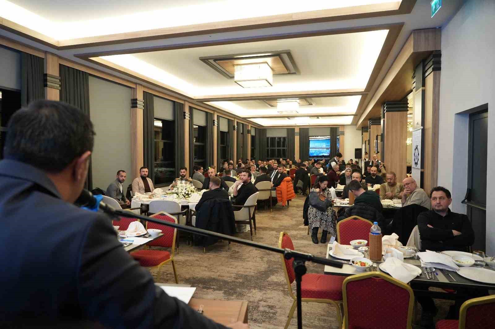 Sarıkamış’ta ortak akıl buluşması: Kars TSO üyeleriyle bir arada