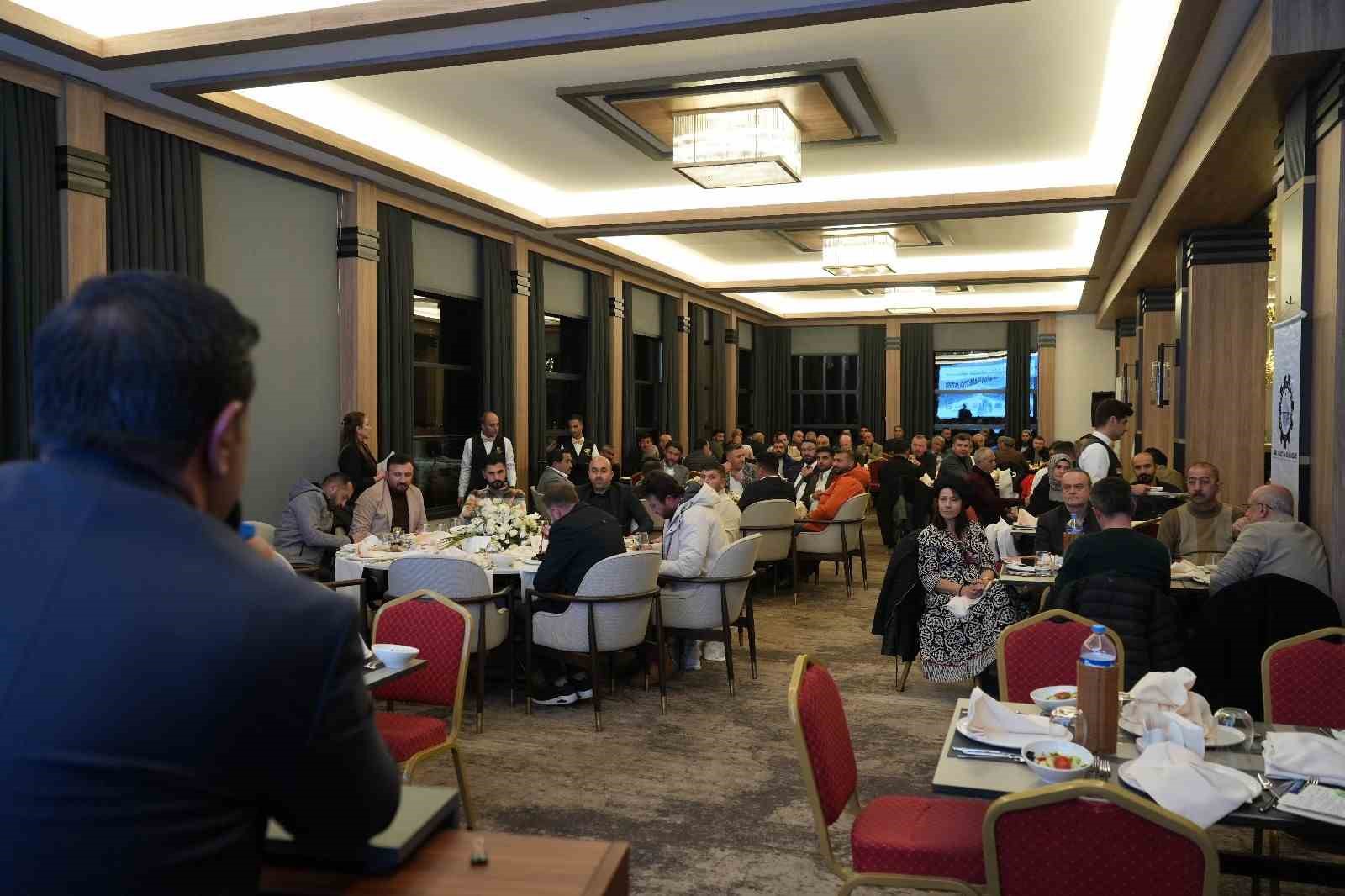 Sarıkamış’ta ortak akıl buluşması: Kars TSO üyeleriyle bir arada