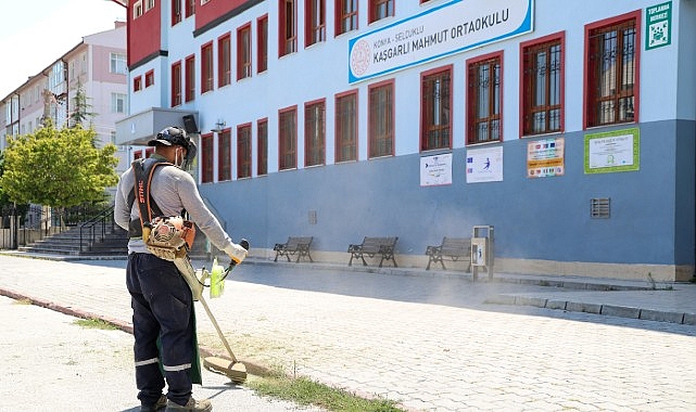 Selçuklu'da Tüm Okullar Yeni Eğitim Yılına Hazırlanıyor