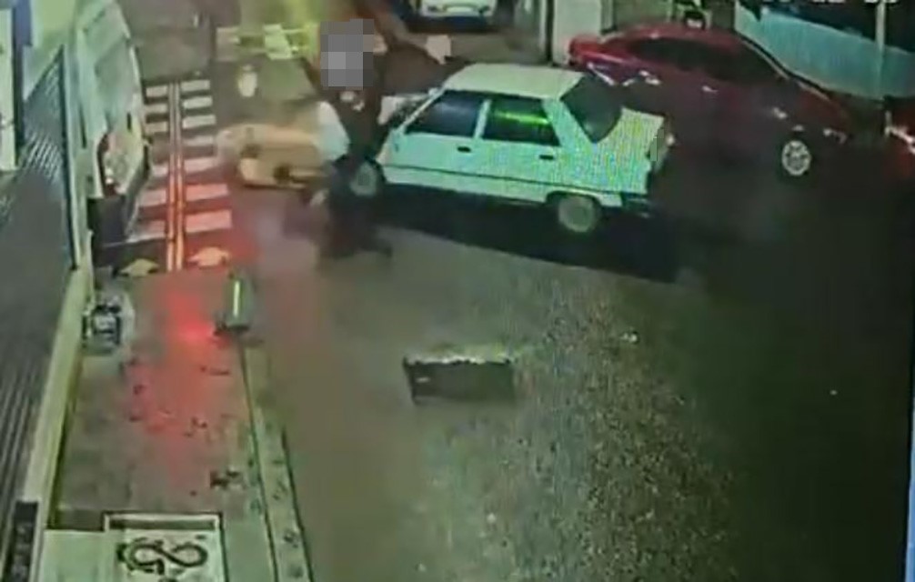 Tekirdağ’da feci kaza kamerada