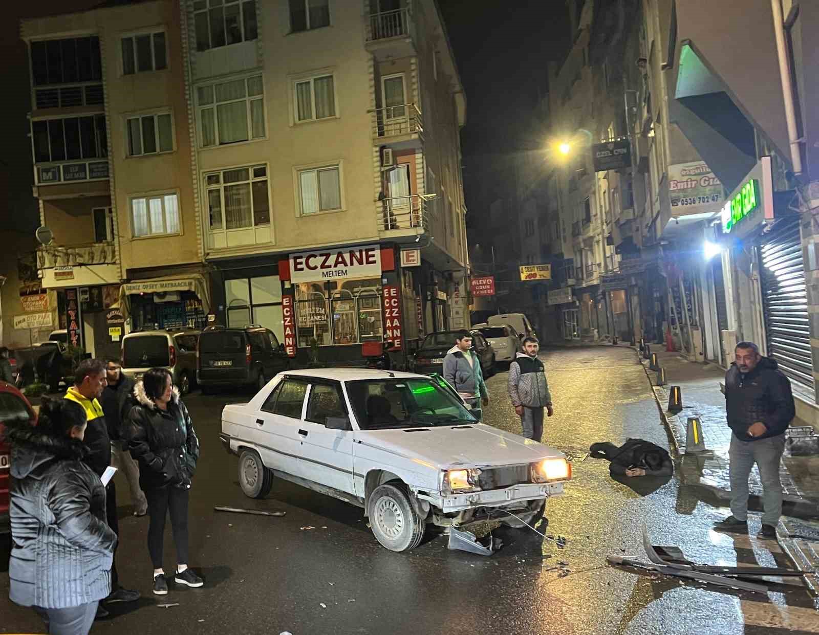 Tekirdağ’da feci kaza kamerada