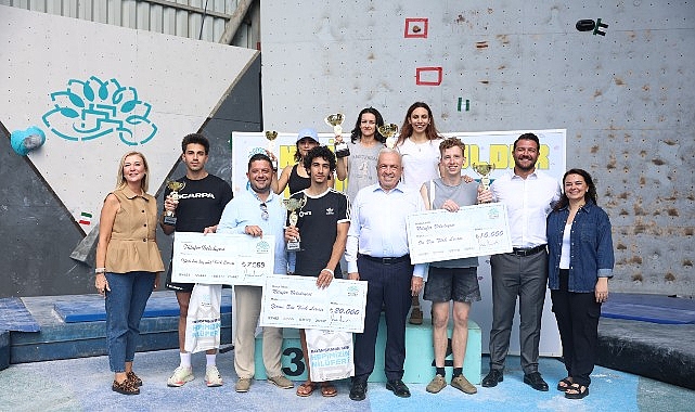 Tırmanış tutkunları Nilüfer'de buluştu