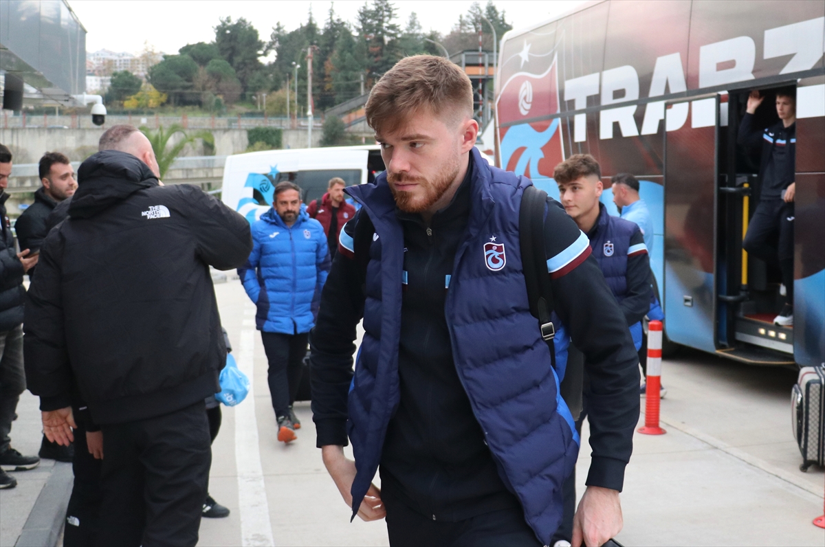 Trabzonspor kafilesi, Ankara'ya gitti