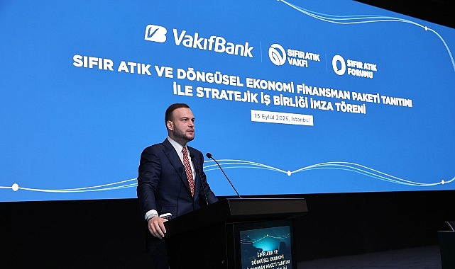 VakıfBank'tan Döngüsel Ekonomiye 10 milyar liralık Finansman Desteği VakıfBank'tan Döngüsel Ekonomiye 10 milyar liralık Finansman Desteği