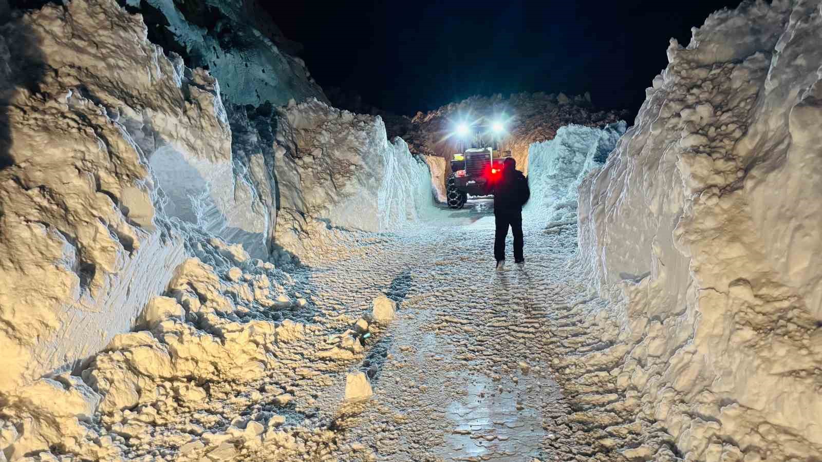 10 metre karda çalışma
