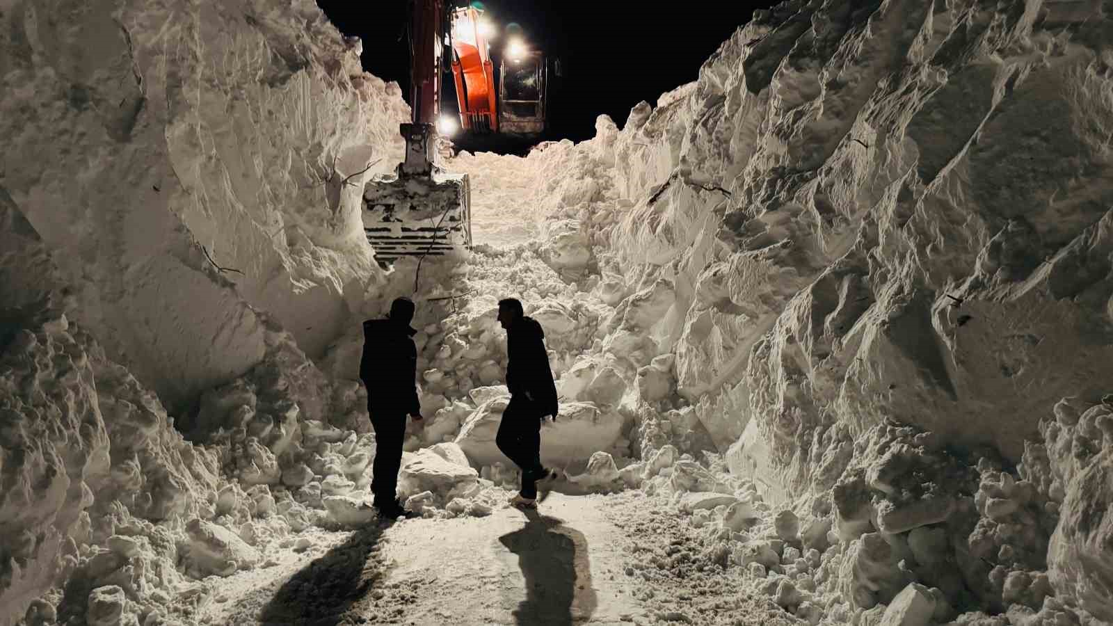 10 metre karda çalışma
