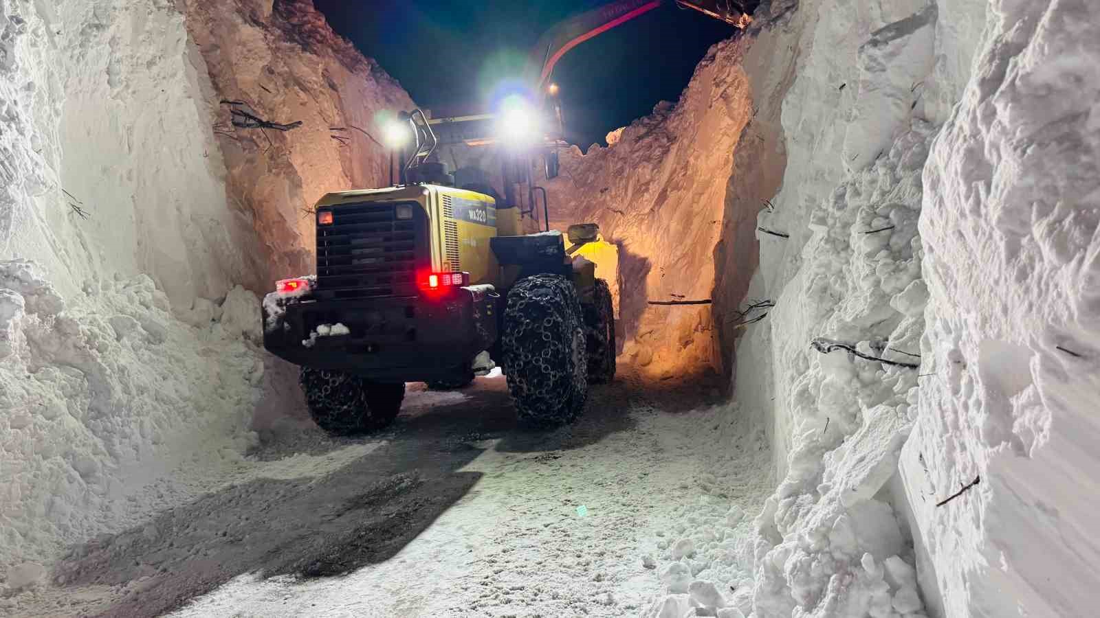 10 metre karda çalışma
