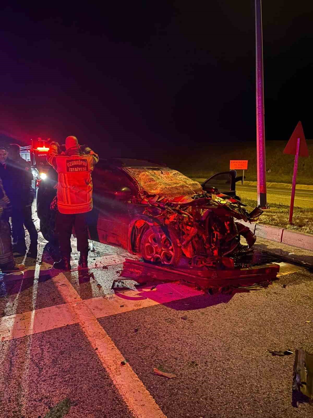 10 yıl hapis cezası bulunan şahıs trafik kazasında hayatını kaybetti
