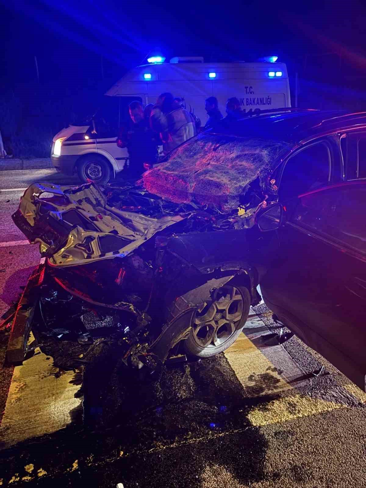 10 yıl hapis cezası bulunan şahıs trafik kazasında hayatını kaybetti
