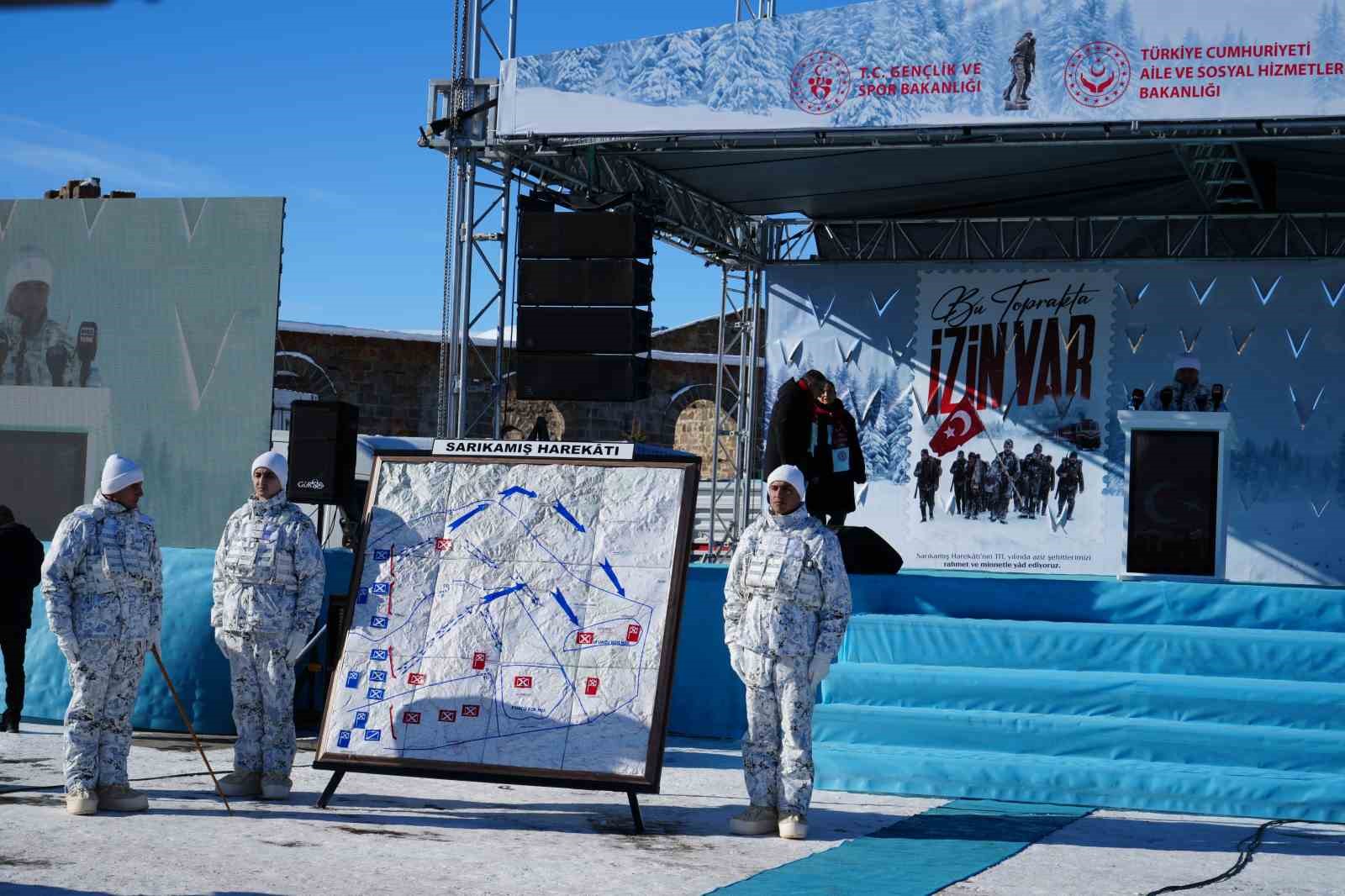 111. Yılında Sarıkamış Şehitleri anıldı
