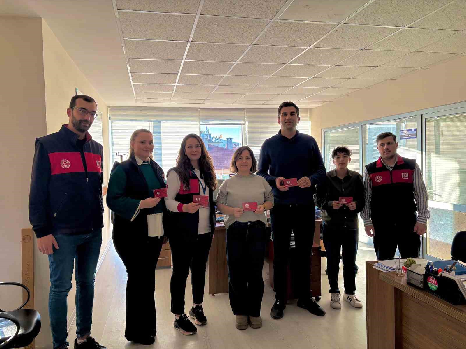 112 AÇM’den Büyükşehir Belediyesi’nde farkındalık çalışması
