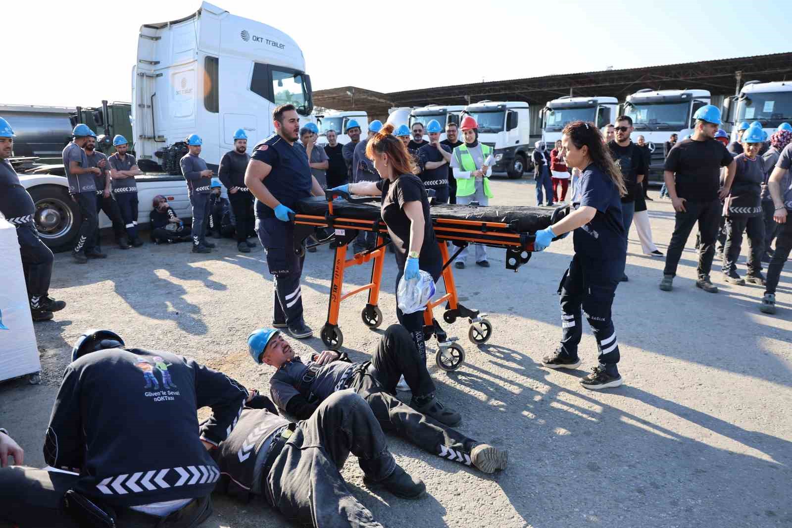 112 görevlileri tatbikatı gerçek zannetti
