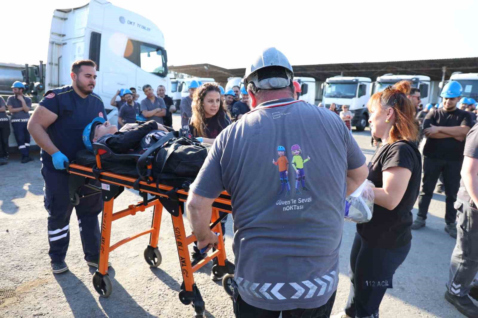 112 görevlileri tatbikatı gerçek zannetti
