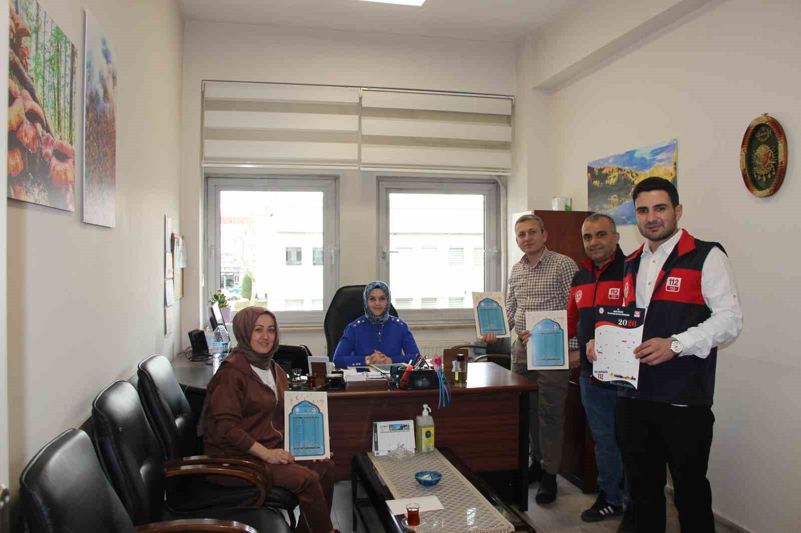 112’nin tanıtımlarını sürdürüyor
