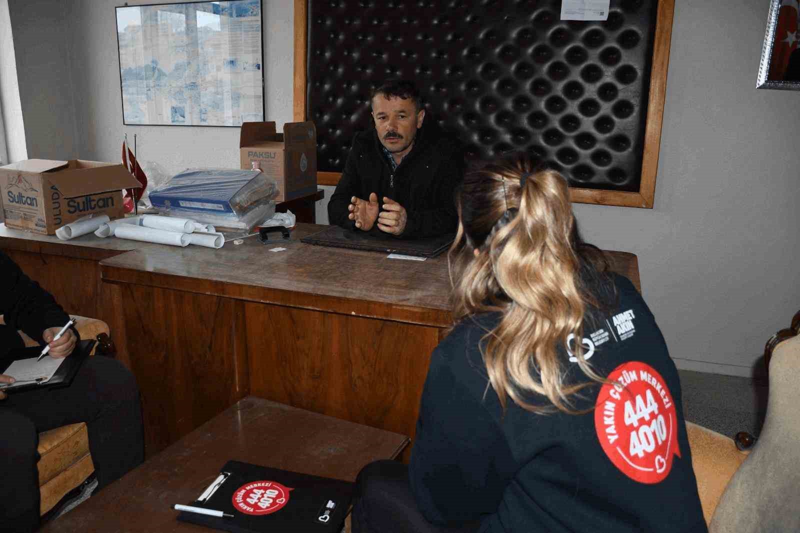 1133 mahallede "Yakın Çözüm" seferberliği
