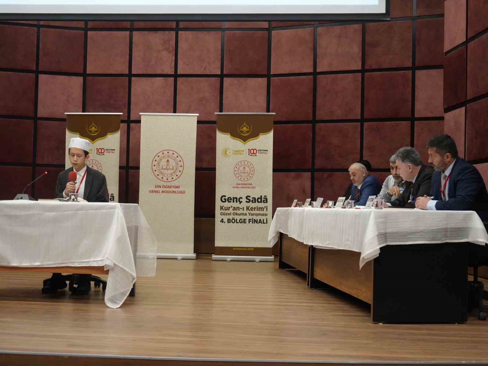 12 farklı ildeki öğrenciler Kur’an-ı Kerim’i en güzel okuyabilmek için yarıştı
