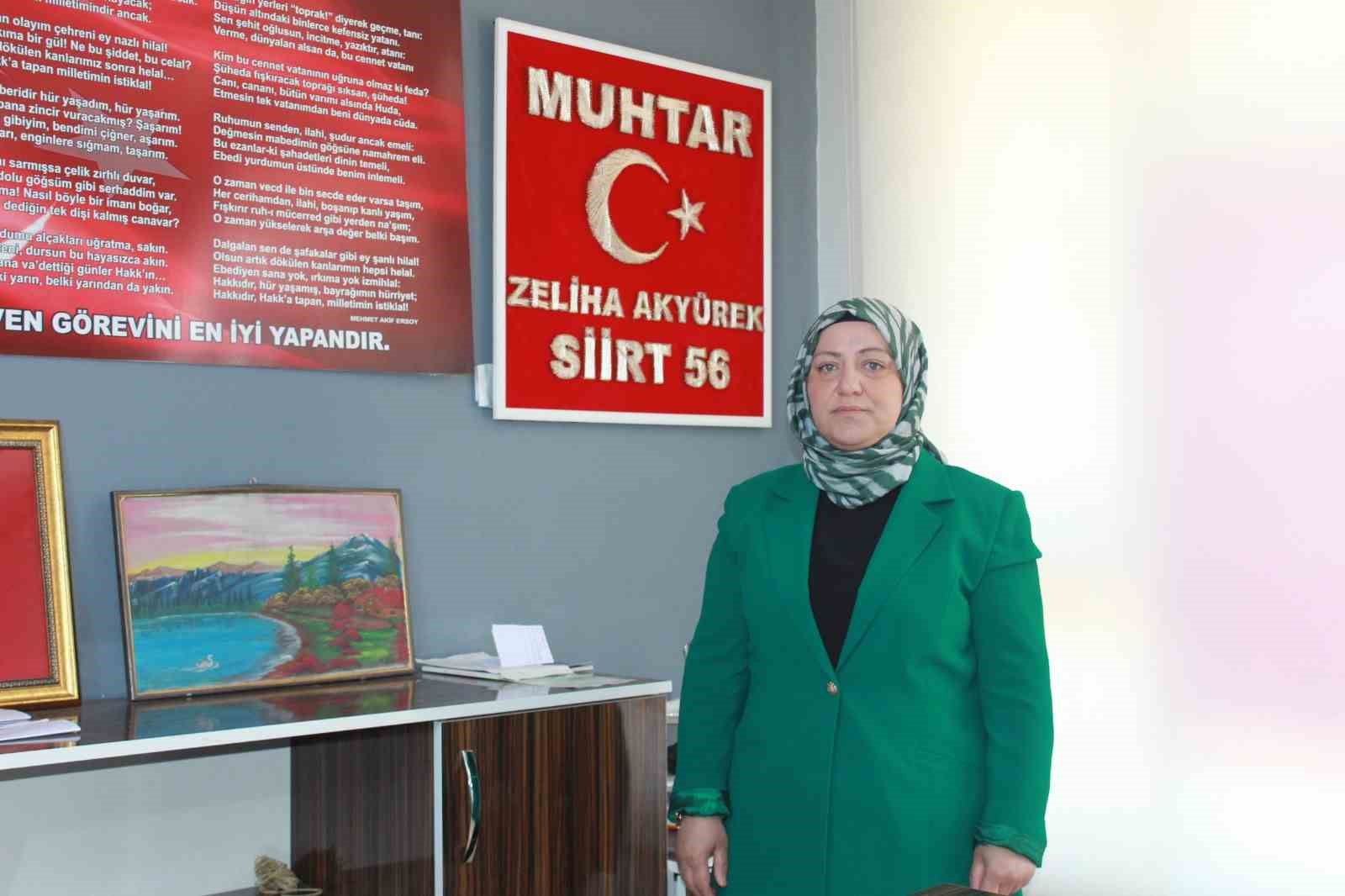 14 erkek adayı geride bırakmıştı: Kadın muhtar, muhtarlığın kapısını kapalı gördükten sonra muhtar olmaya karar verdi
