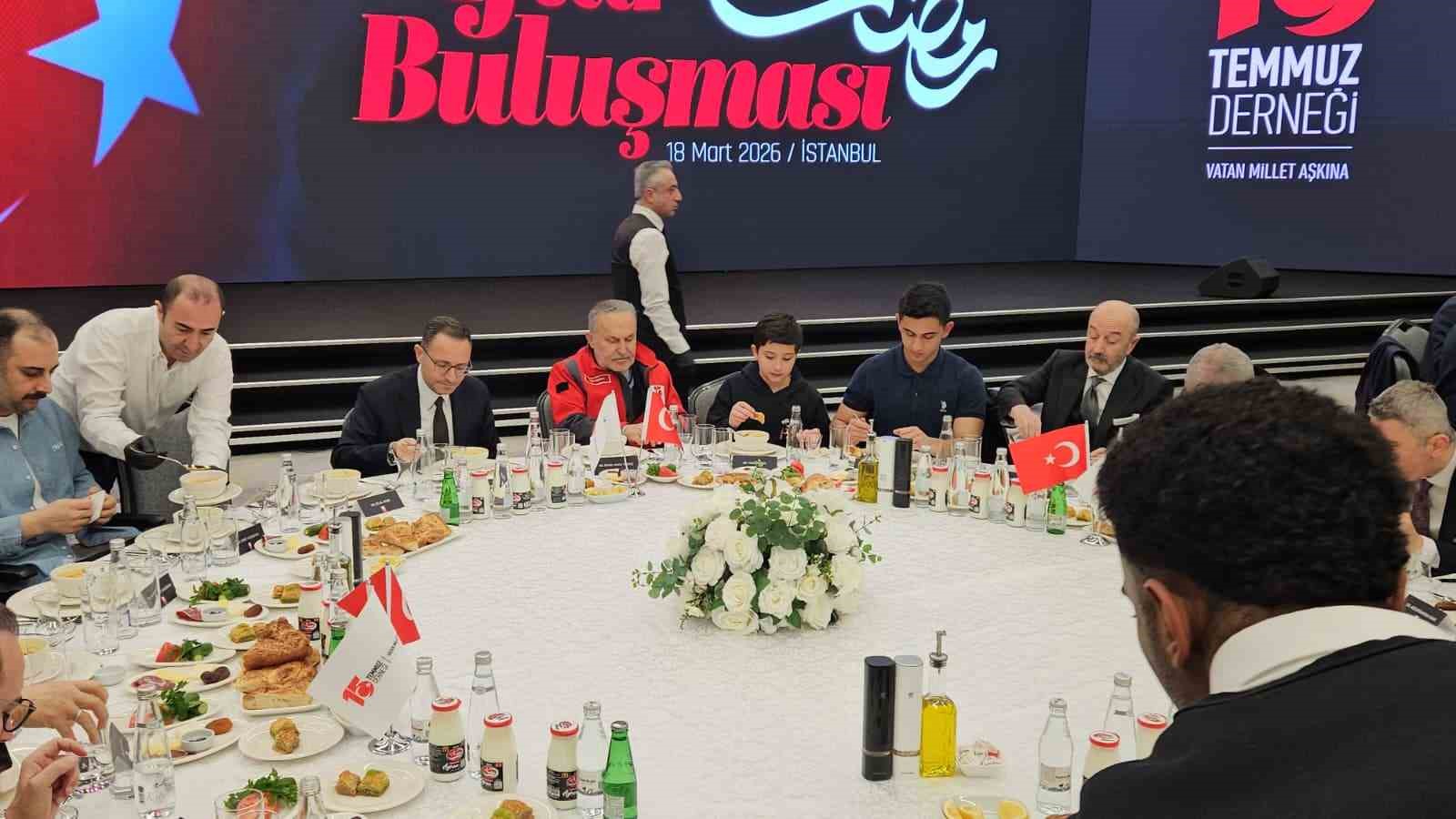 15 Temmuz Derneği’nden 18 Mart Çanakkale Zaferi’nin yıl dönümünde iftar
