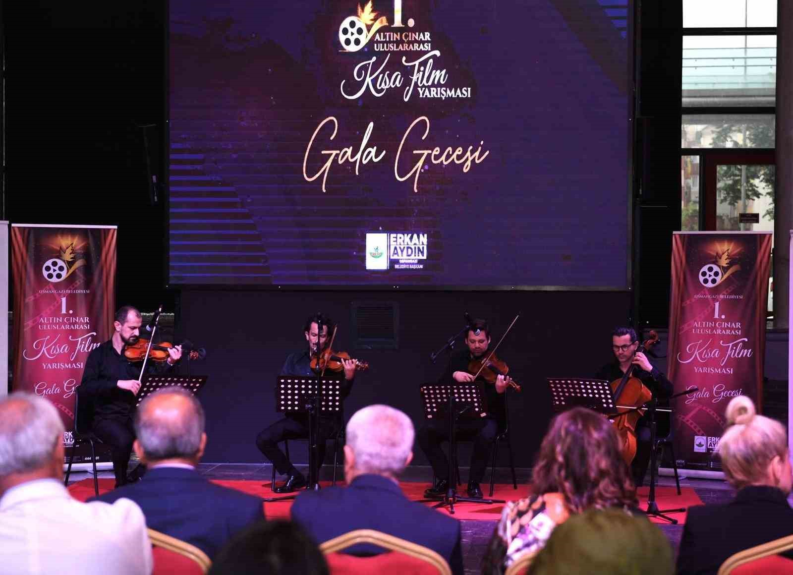 2. Bursa Altın Çınar Kısa Film Festivali başlıyor
