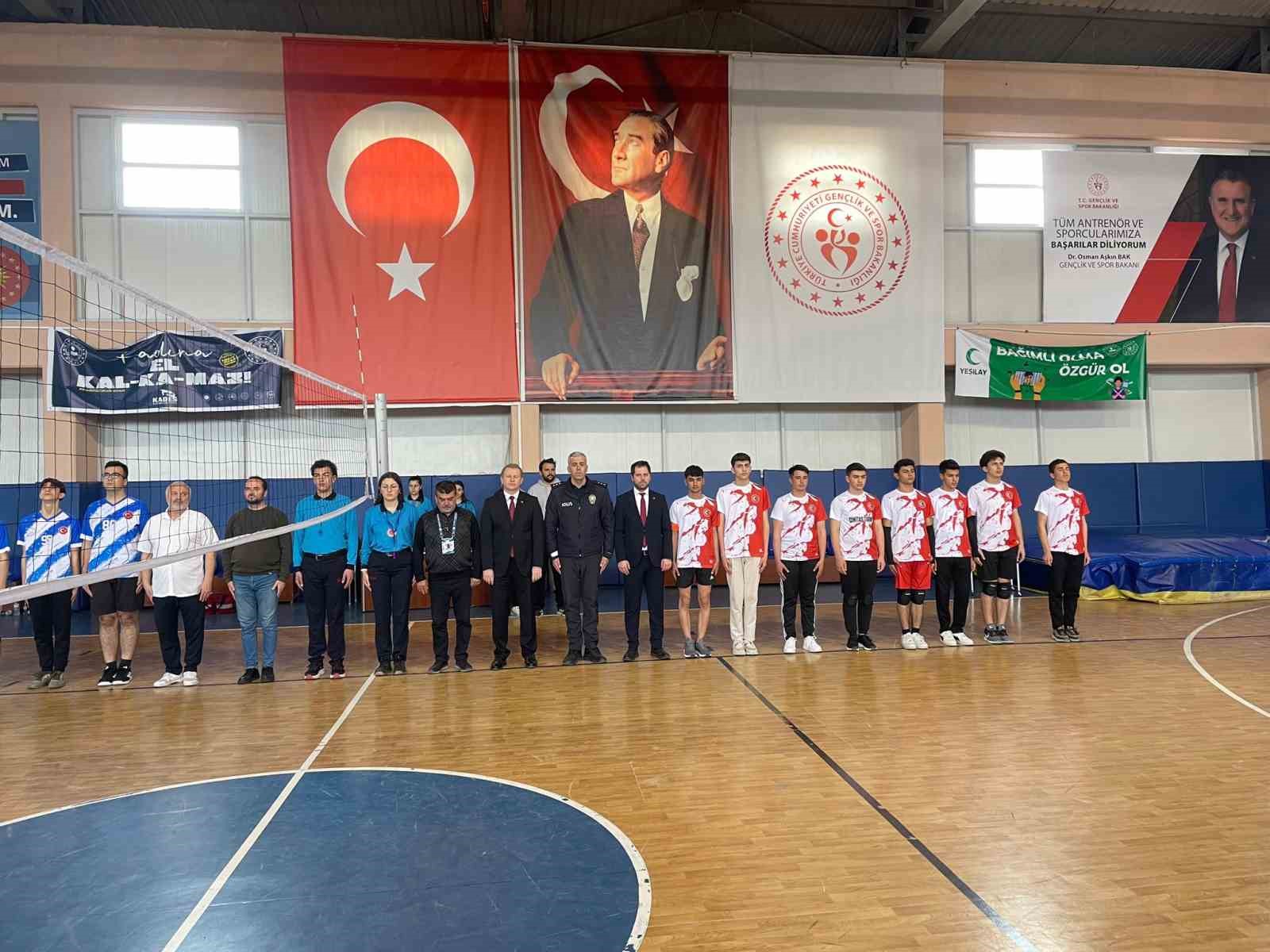 2. Küme Voleybol Müsabakaları tamamlandı
