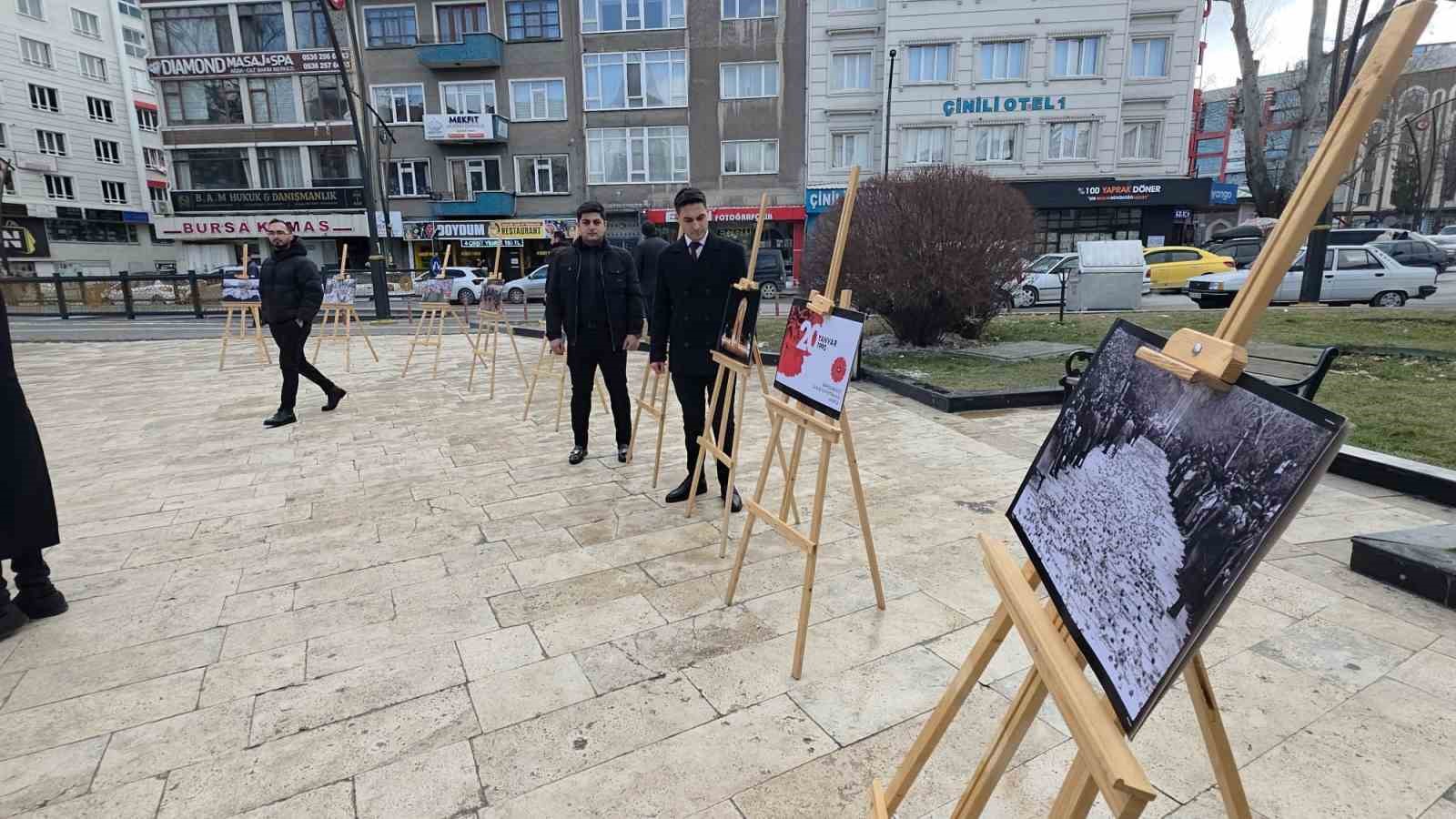 20 Ocak katliamı Kütahya’da da anıldı
