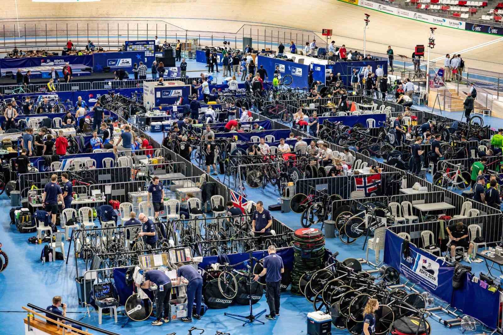 2026 Avrupa Pist Bisikleti Şampiyonası Konya’da başlıyor
