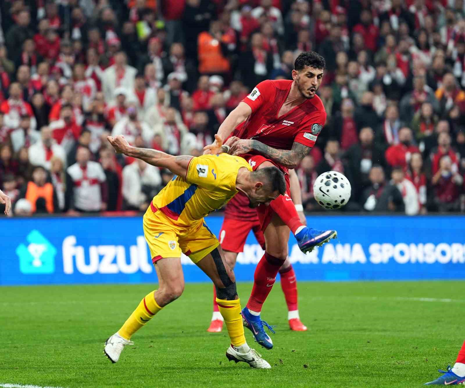 2026 FIFA Dünya Kupası play-off yarı final: Türkiye: 0 - Romanya: 0 (İlk yarı)
