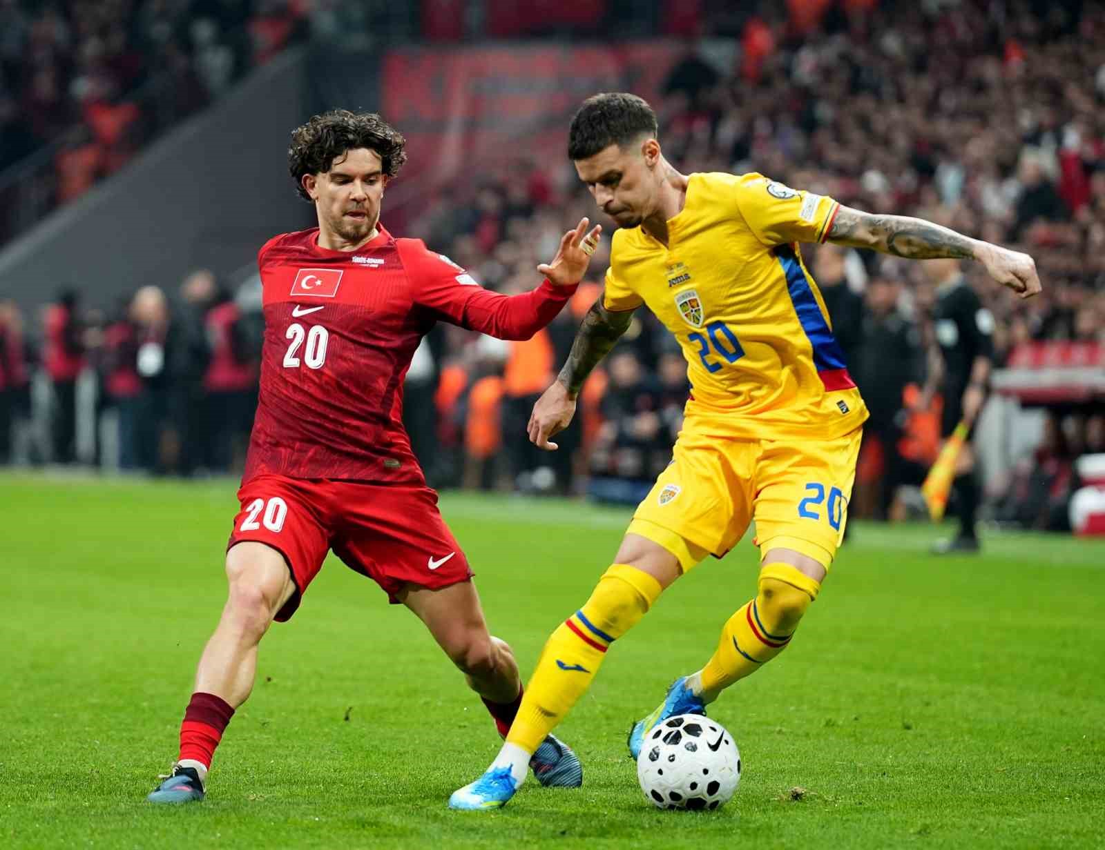 2026 FIFA Dünya Kupası play-off yarı final: Türkiye: 0 - Romanya: 0 (İlk yarı)
