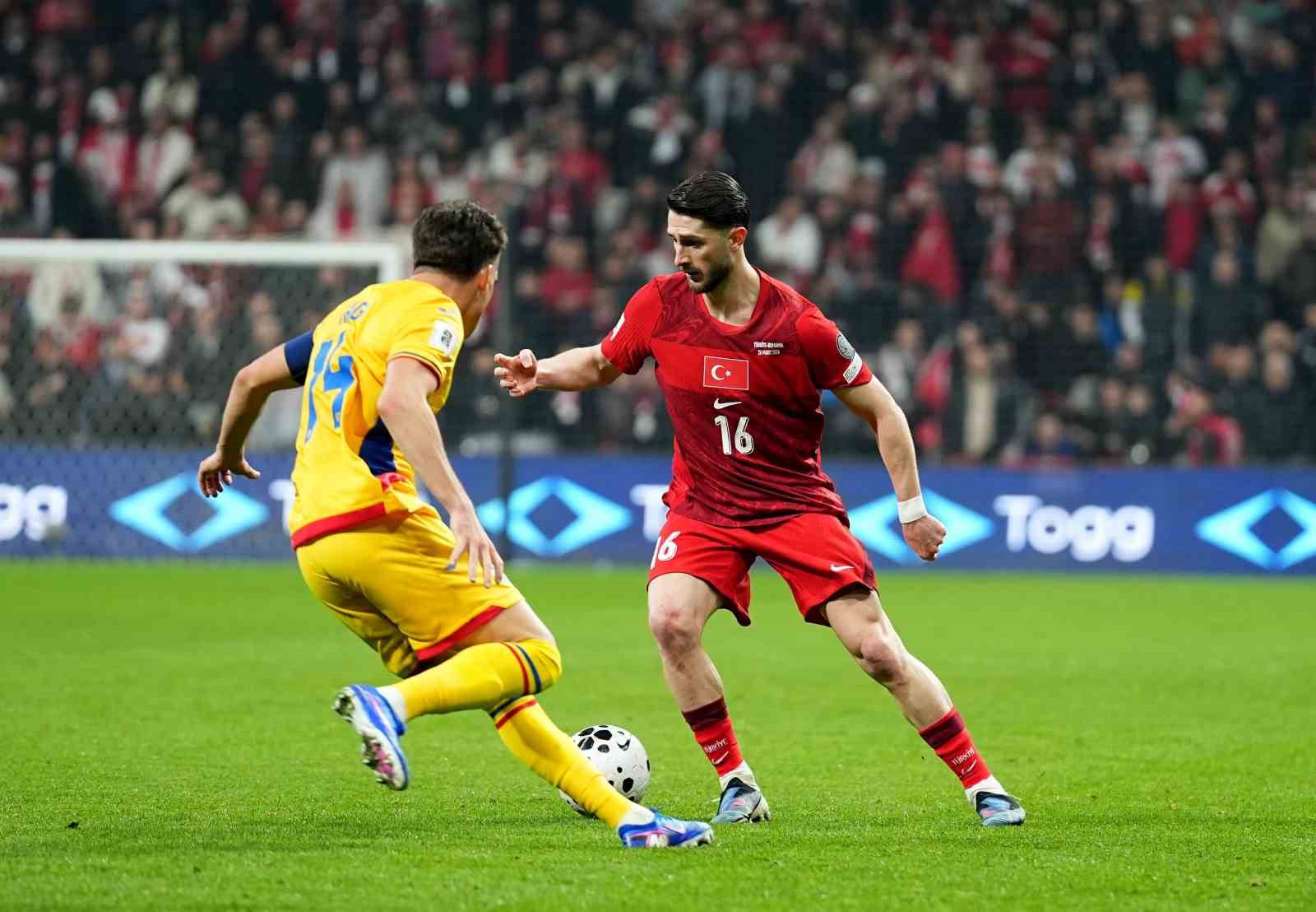 2026 FIFA Dünya Kupası play-off yarı final: Türkiye: 0 - Romanya: 0 (İlk yarı)
