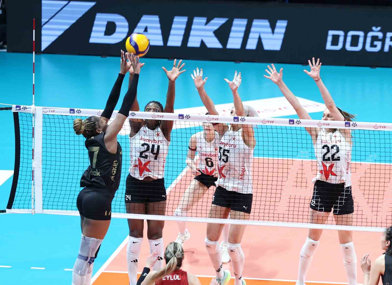 2026 Kadınlar AXA Sigorta Kupa Voley: Galatasaray: 3 - Kuzeyboru: 0
