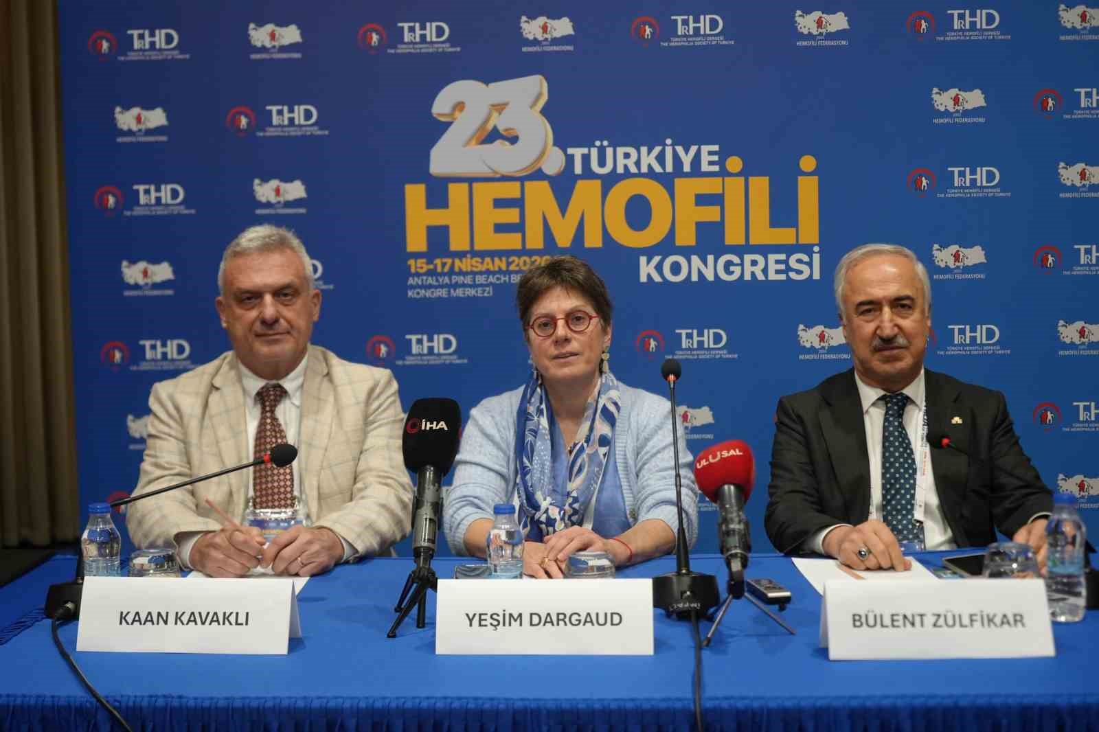 23. Türkiye Hemofili Kongresi Antalya’da başladı
23. Türkiye Hemofili Kongresi Antalya’da başladı