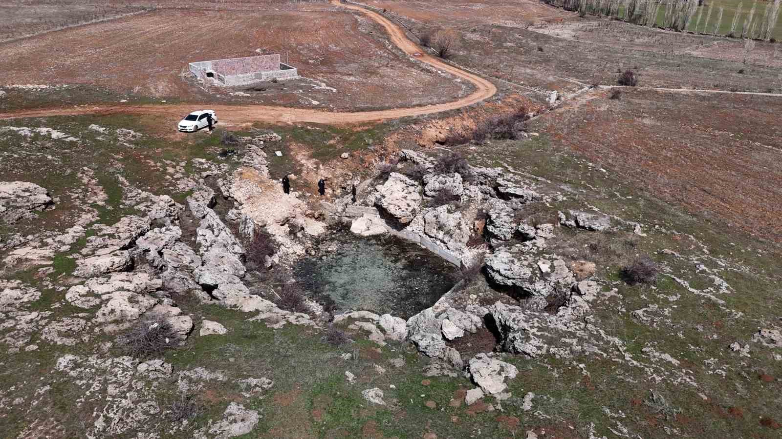 3 yıl önce kuruyan "Uyuz Gölü" yeniden su tuttu
