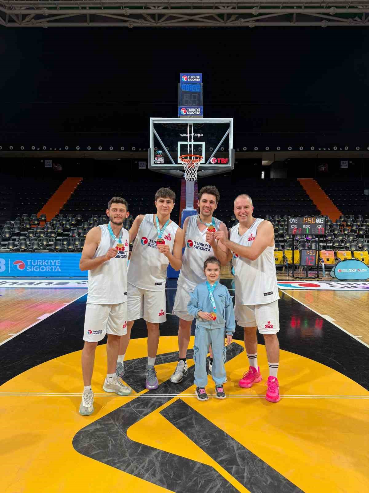 3x3 Mersin Etabı Şampiyonu Anadolu Koleji Hasketbol SK oldu
