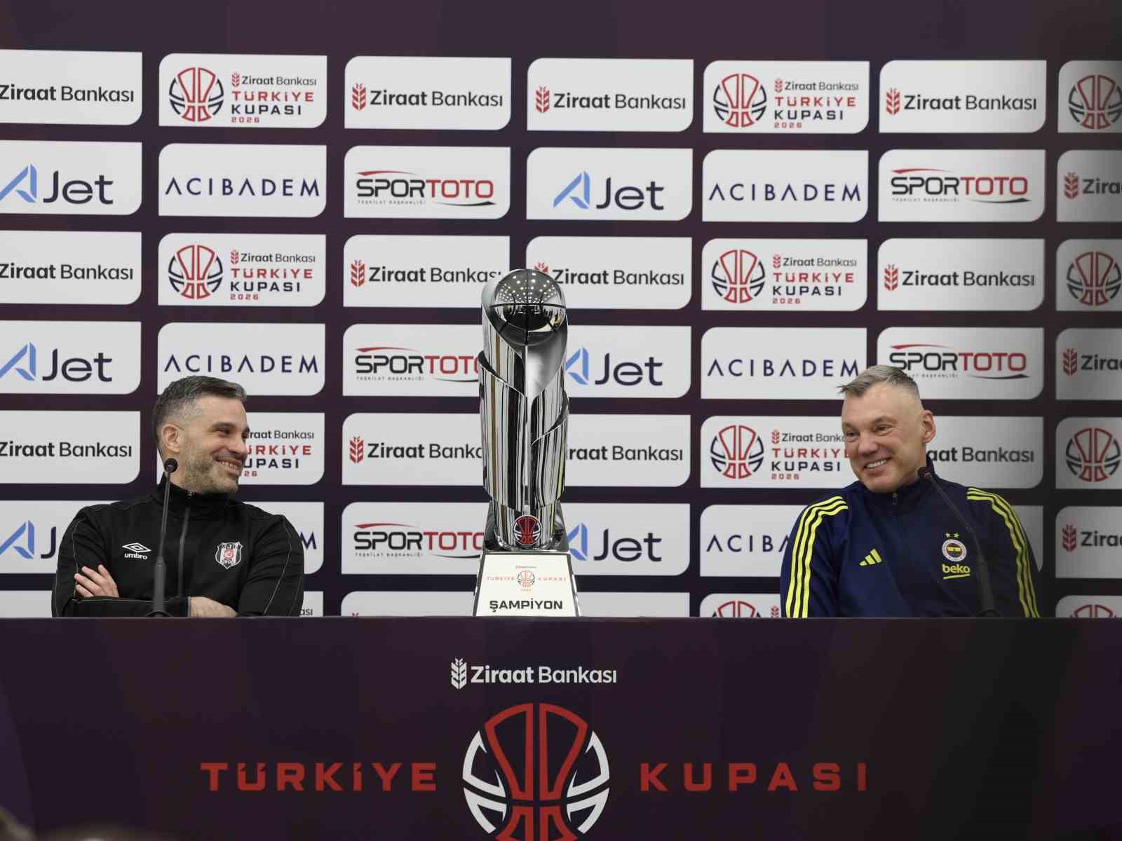 40. Basketbol Erkekler Ziraat Bankası Türkiye Kupası finalinin basın toplantısı yapıldı
