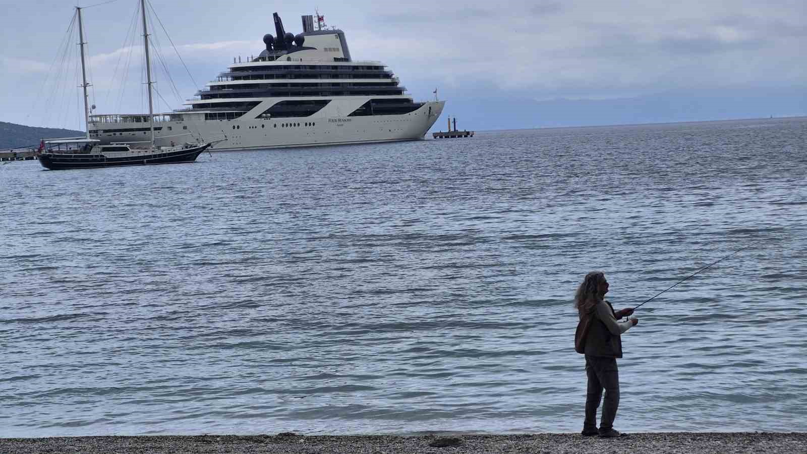 400 milyon avroluk gemi Bodrum’a geldi
