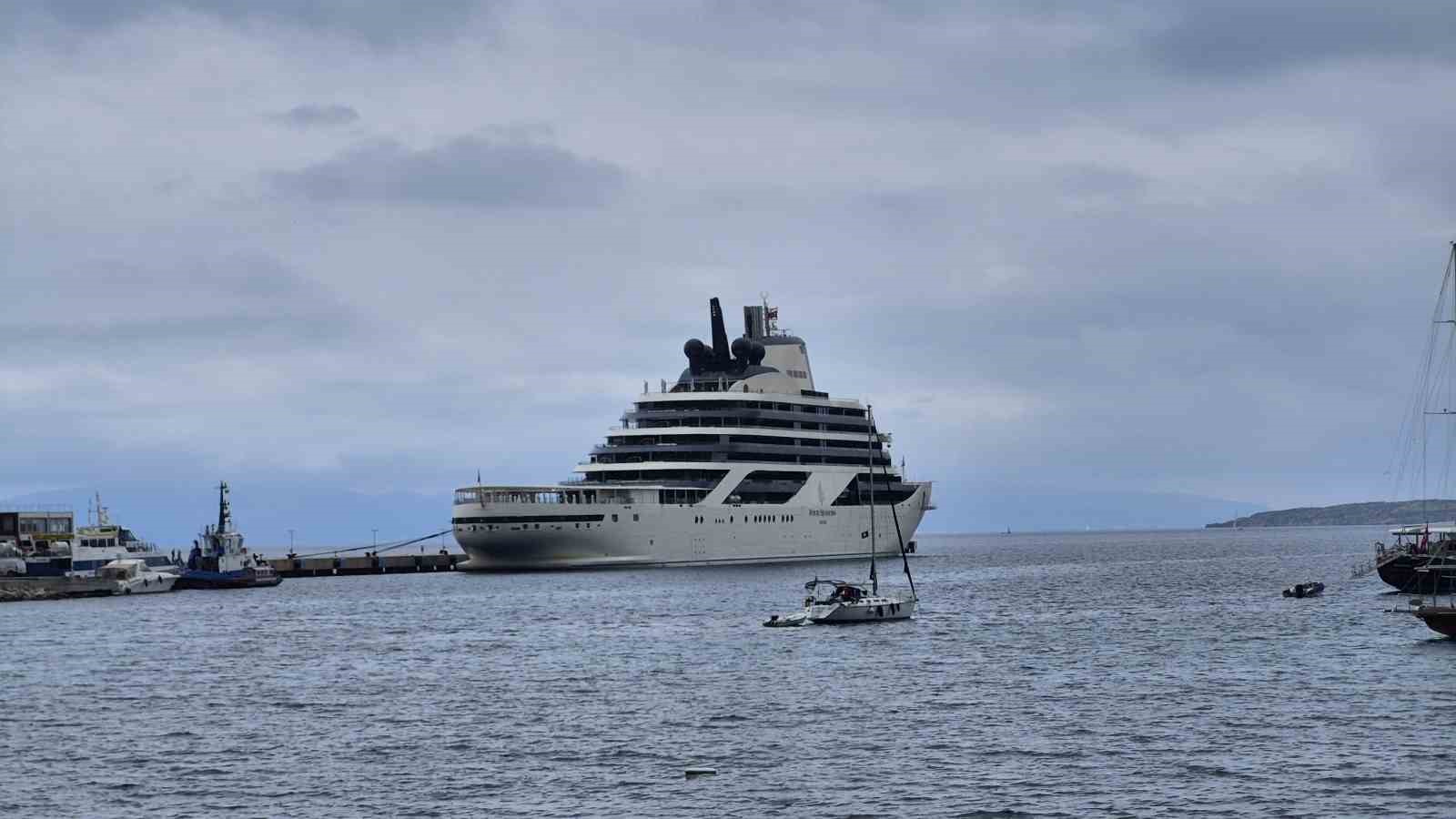 400 milyon avroluk gemi Bodrum’a geldi
