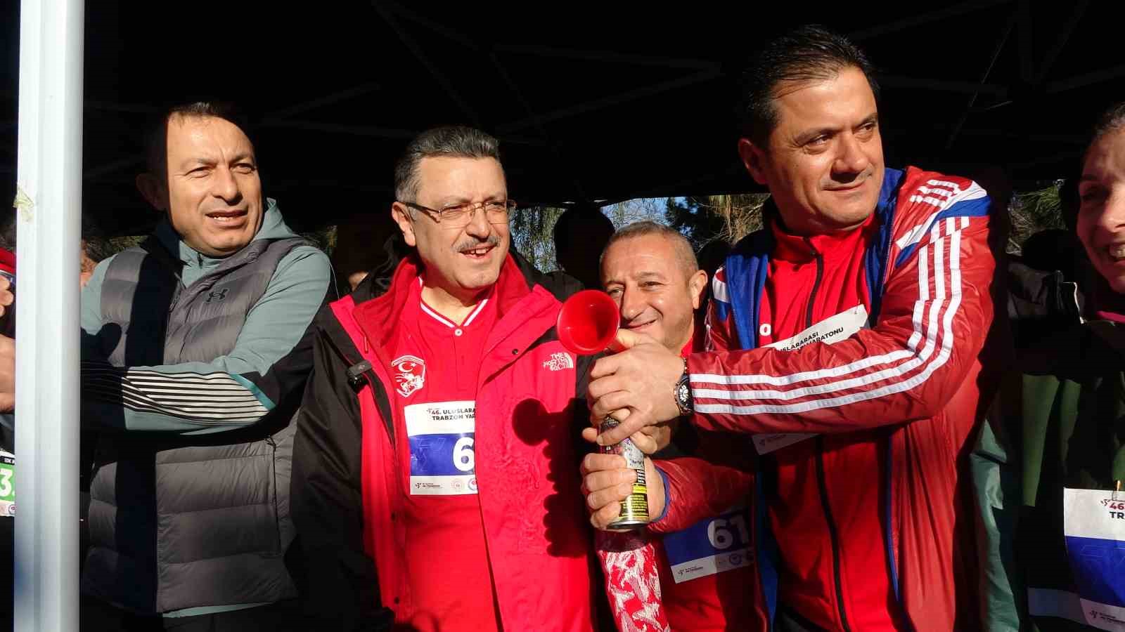 46. Uluslararası Trabzon Yarı Maratonu koşuldu
