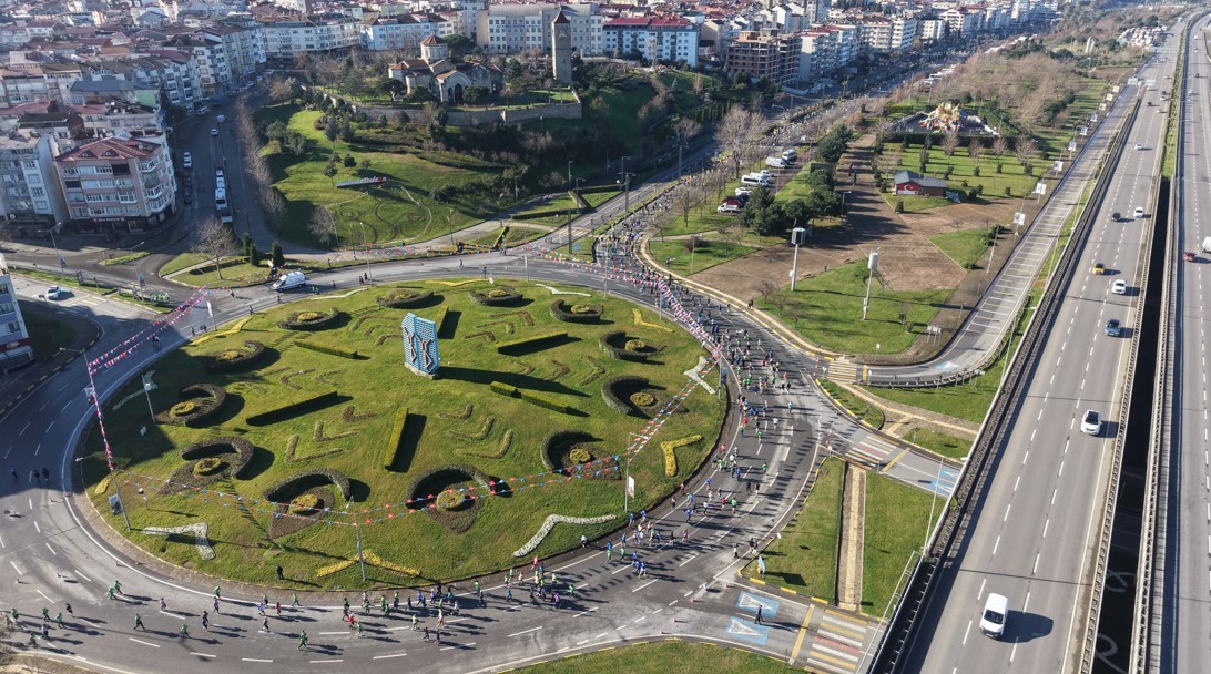 46. Uluslararası Trabzon Yarı Maratonu koşuldu
