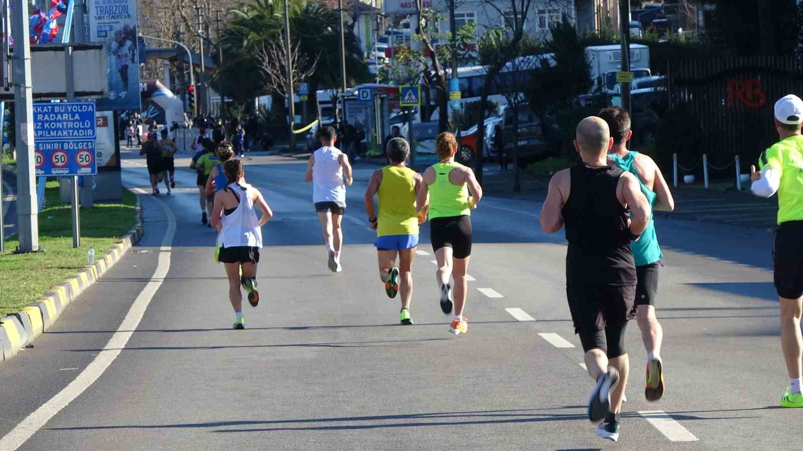 46. Uluslararası Trabzon Yarı Maratonu koşuldu
