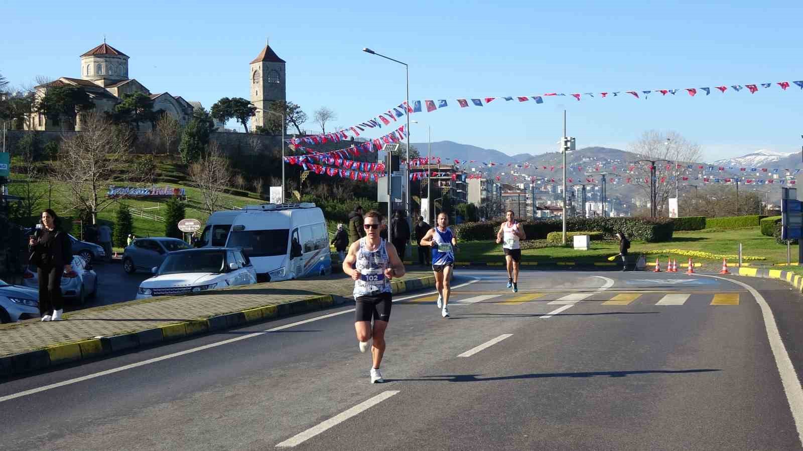46. Uluslararası Trabzon Yarı Maratonu koşuldu
